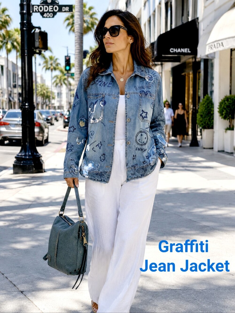 EMBROIDERED Jean Jacket